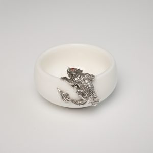 Pixiu Female WP Cup 母貔貅 白瓷杯